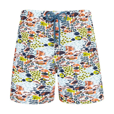 Multicolor Print Father/Son Fish Fam Men Mahina Swimsuit