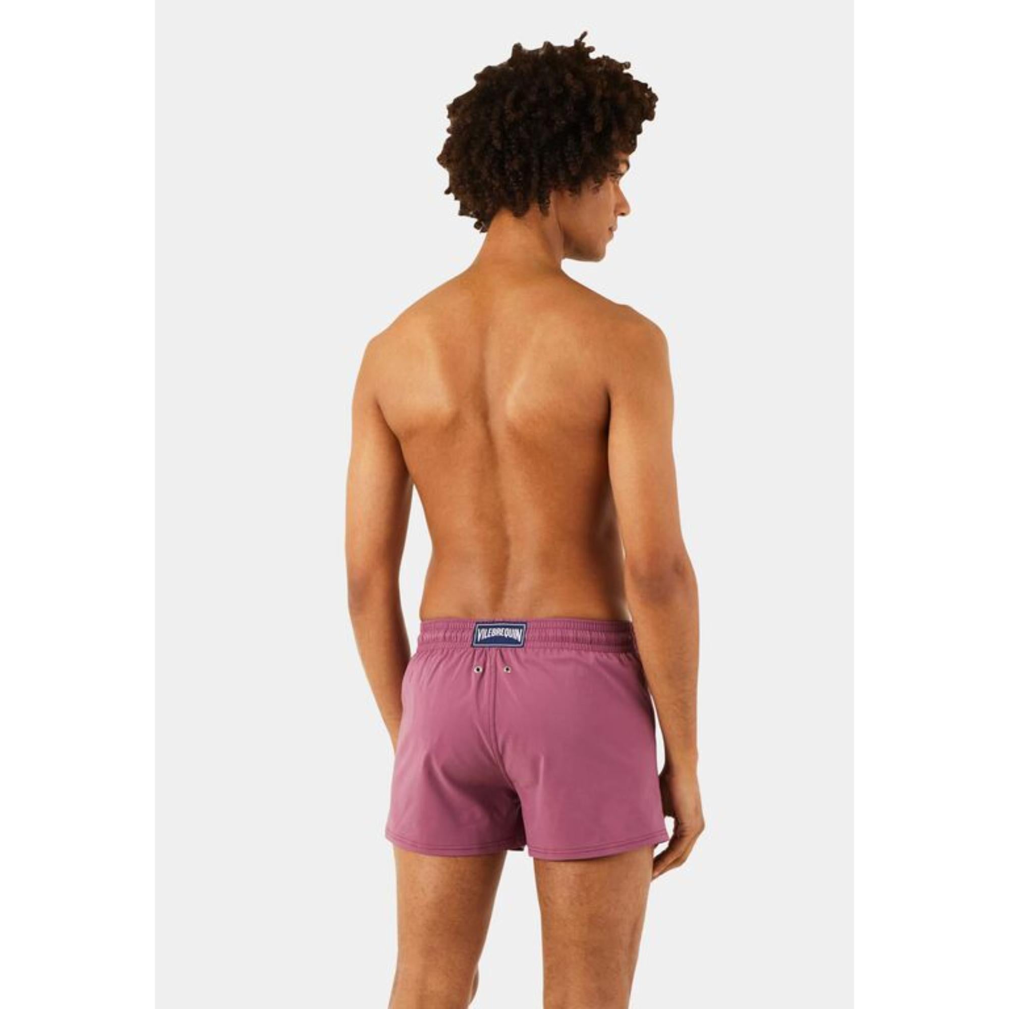 Purple Men Man Swimsuit