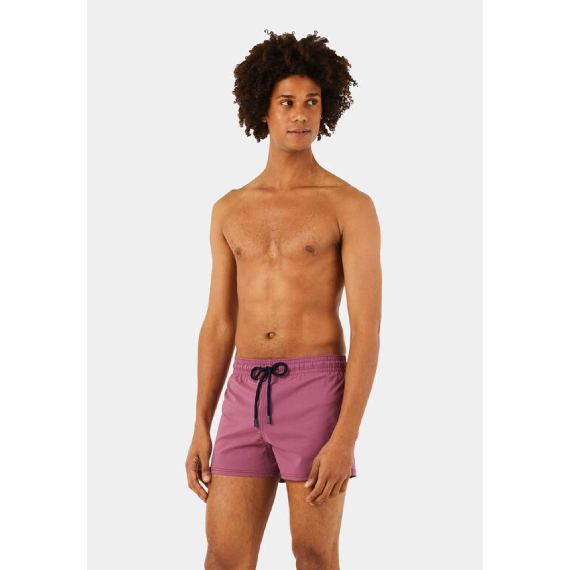 Purple Men Man Swimsuit