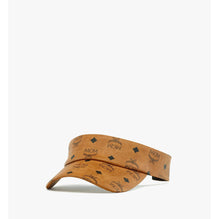 Unisex Visor in Visetos - Cognac