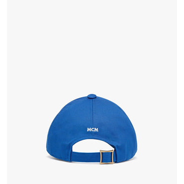 Unisex Essential Logo Cap in Cotton Twill - New Munich Blue