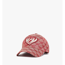 Unisex Heart Logo Cap in Lauretos Jacquard - Valentine Red