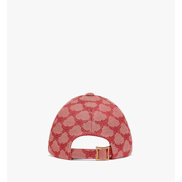 Unisex Heart Logo Cap in Lauretos Jacquard - Valentine Red