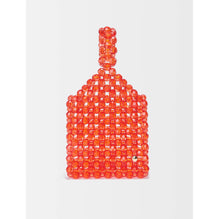 Women Beaded Mini Bag - Orange