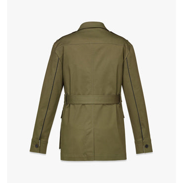 Women Meta Safari Jacket - Khaki