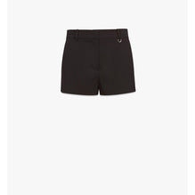 Women Tailored Shorts in Wool - Black