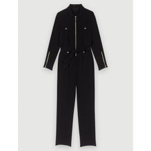 Women Crêpe Jumpsuit - Black