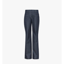 Women Flared Denim Pants - Indigo