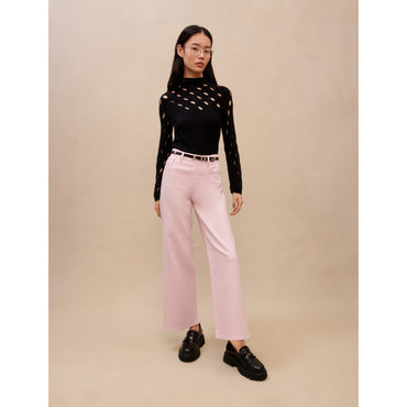Women Large Pink Jeans - Parma Violet