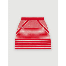 Women Sailor-Style Straight-Cut Skirt - Paprika