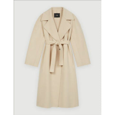 Women Double-Sided Coat - Ecru