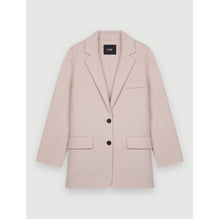 Women Loose Double-Faced Coat - Pale Pink