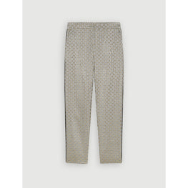 Women Lurex Jacquard Pants - Silver