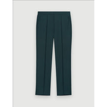 Women Straight-Leg Suit Pants - Dark Green