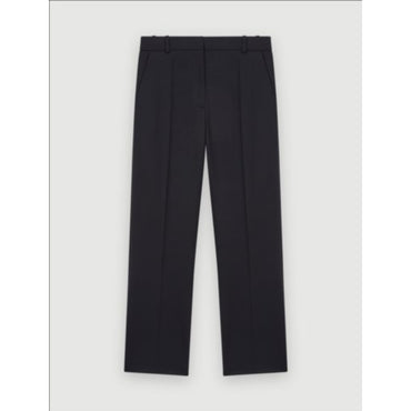 Women Straight-Leg Suit Pants - Navy