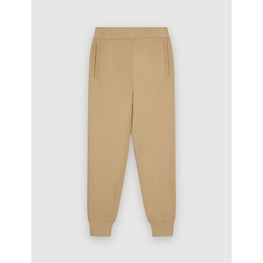 Women Knitted Jogging Pants - Camel