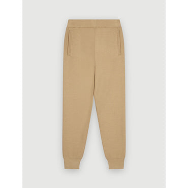 Women Knitted Jogging Pants - Camel