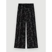 Women Wide-Leg Straight-Leg Pants - Black