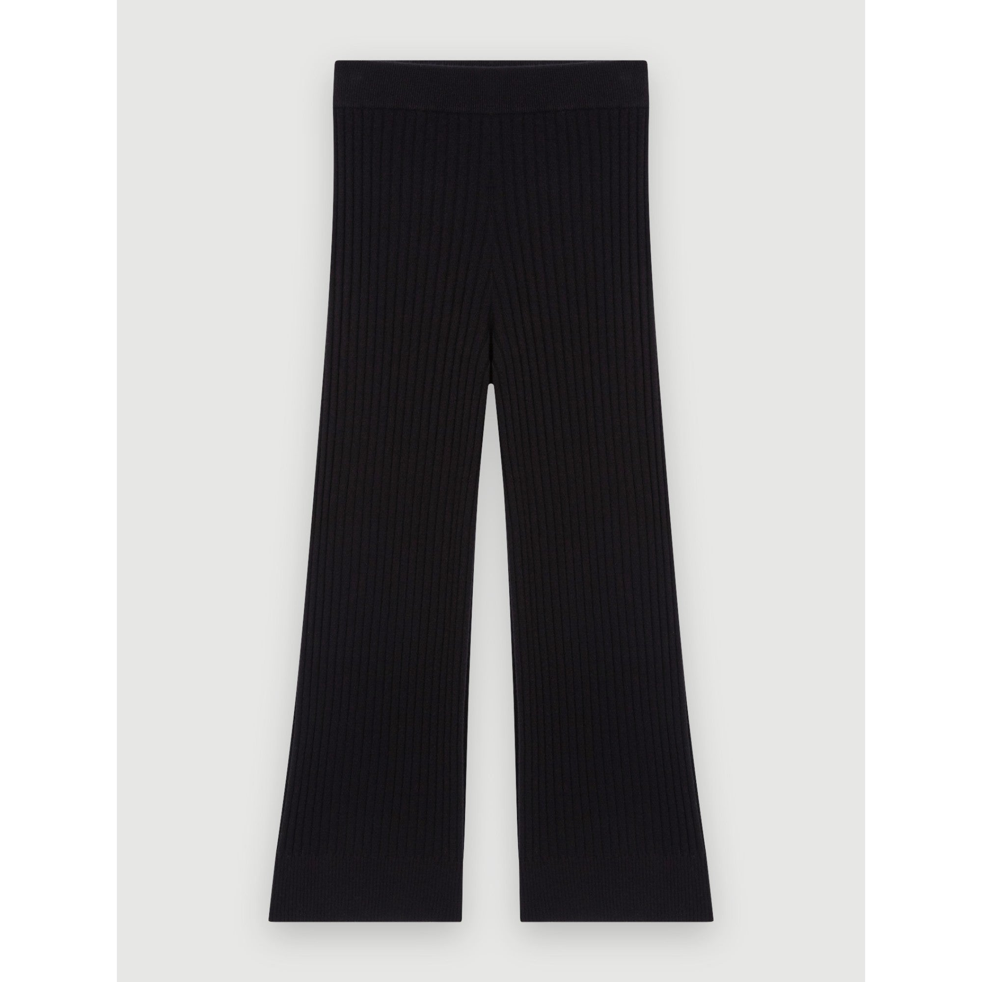 Women Cashmere Trousers - Black