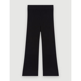 Women Cashmere Trousers - Black