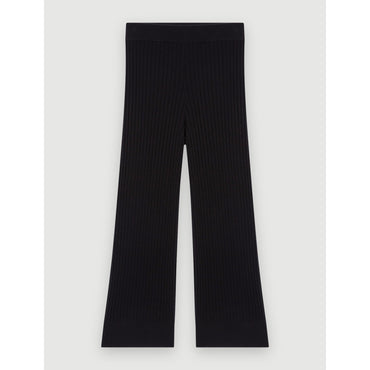 Women Cashmere Trousers - Black