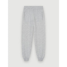 Women Mottled Fleece Jogging Pants - Grey