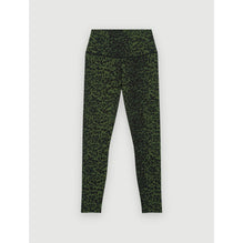 Women Printed Leggings - Khaki Leopard Print