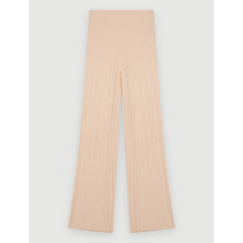 Women Knitted Trousers - Pale Pink