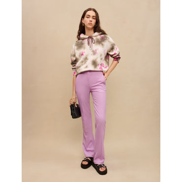 Women Suit Pants - Parma Violet