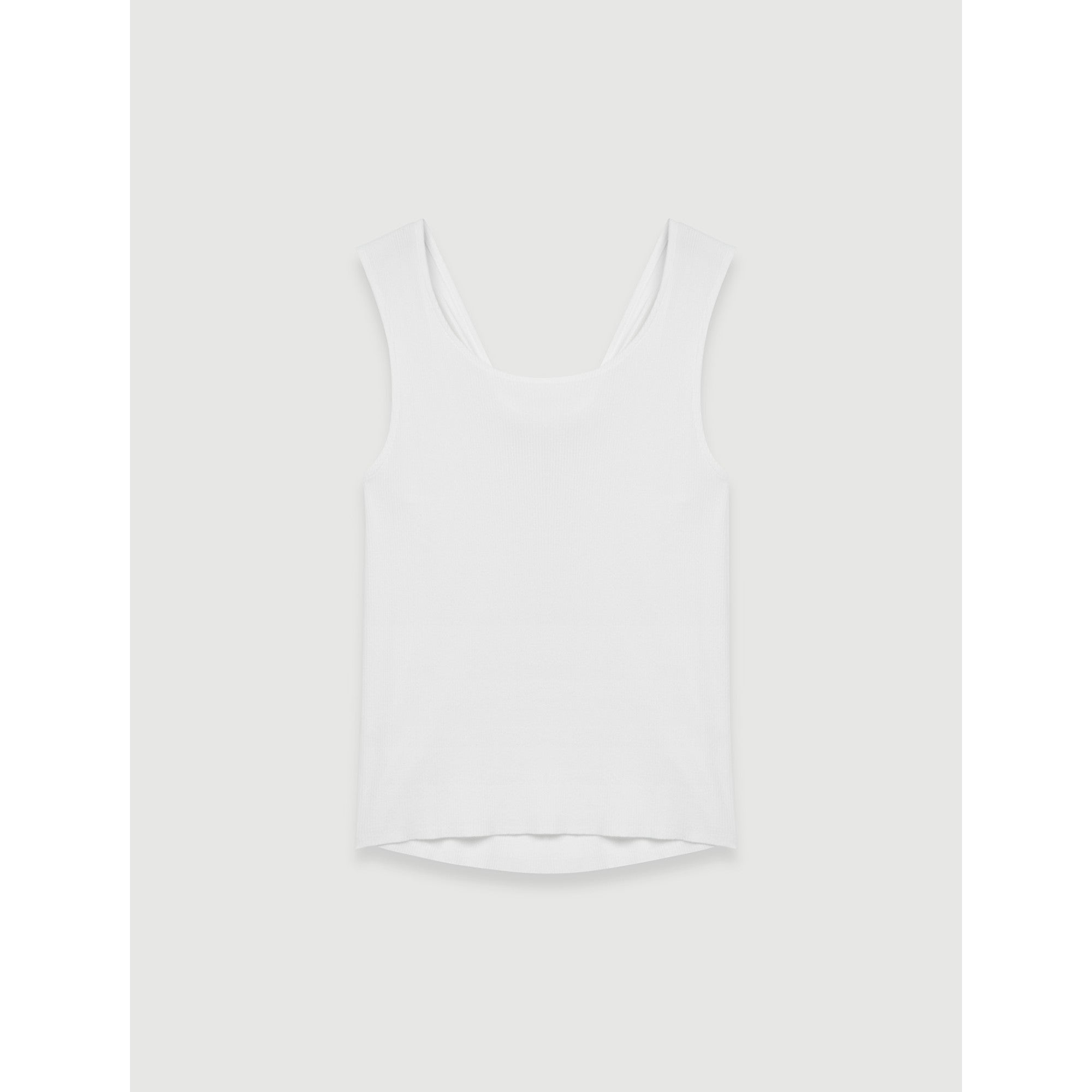 Women Sleeveless Top - White