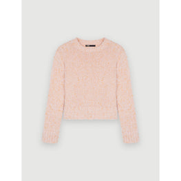 Women Fancy Knit Sweater - Orange