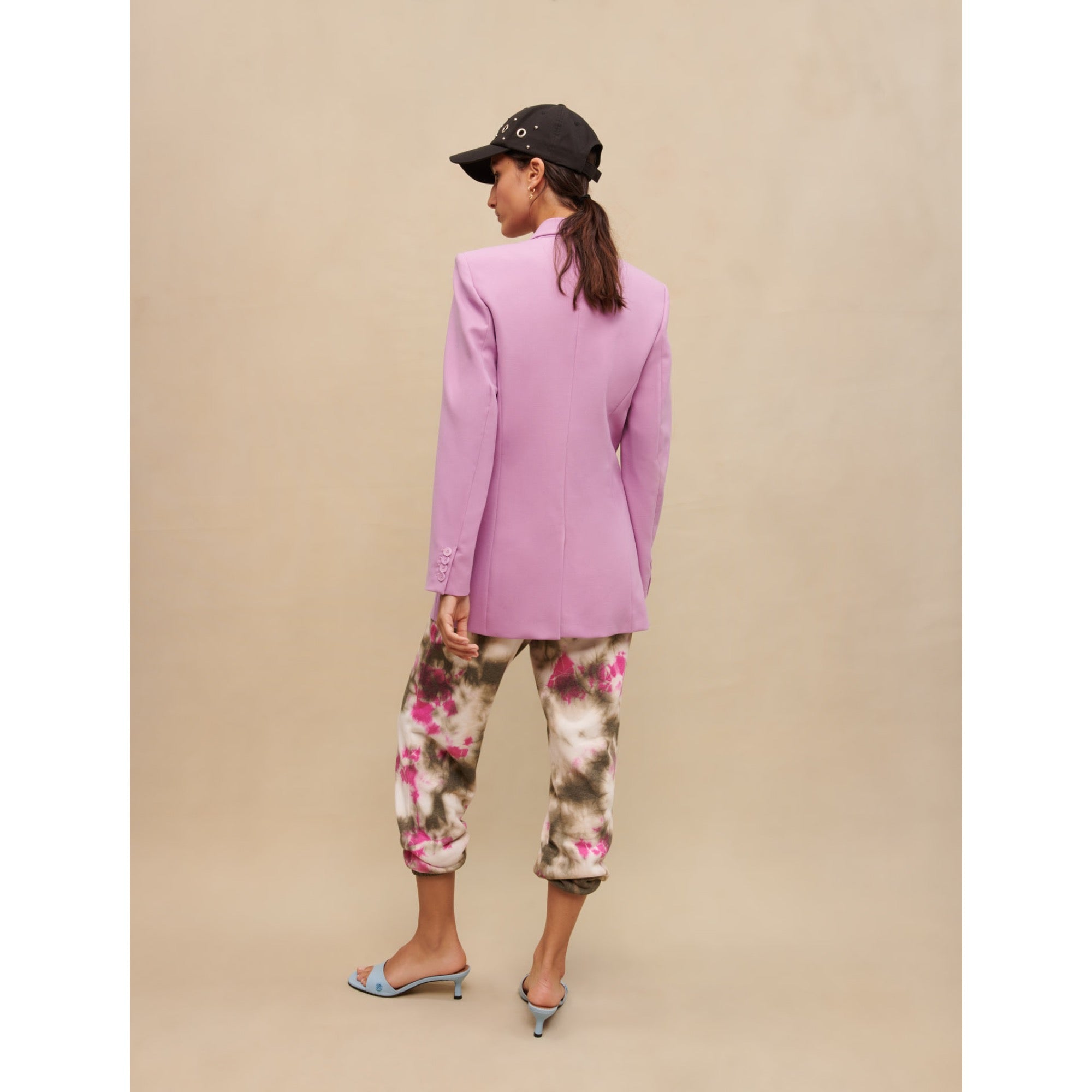 Women Co-Ord Blazer - Parma Violet