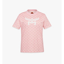 Women Lauretos Print T-Shirt in Organic Cotton - Silver Pink