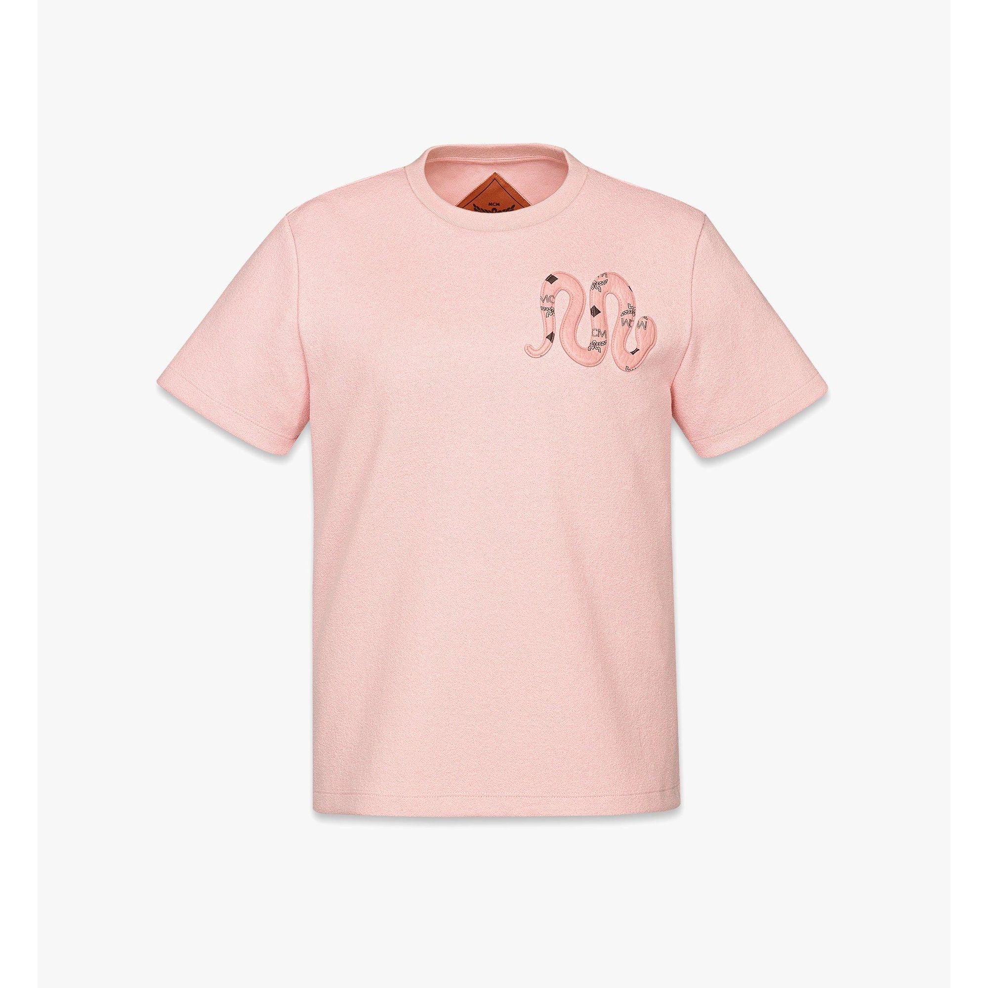 Women Year Of The Snake Bouclé T-shirt - Soft Pink