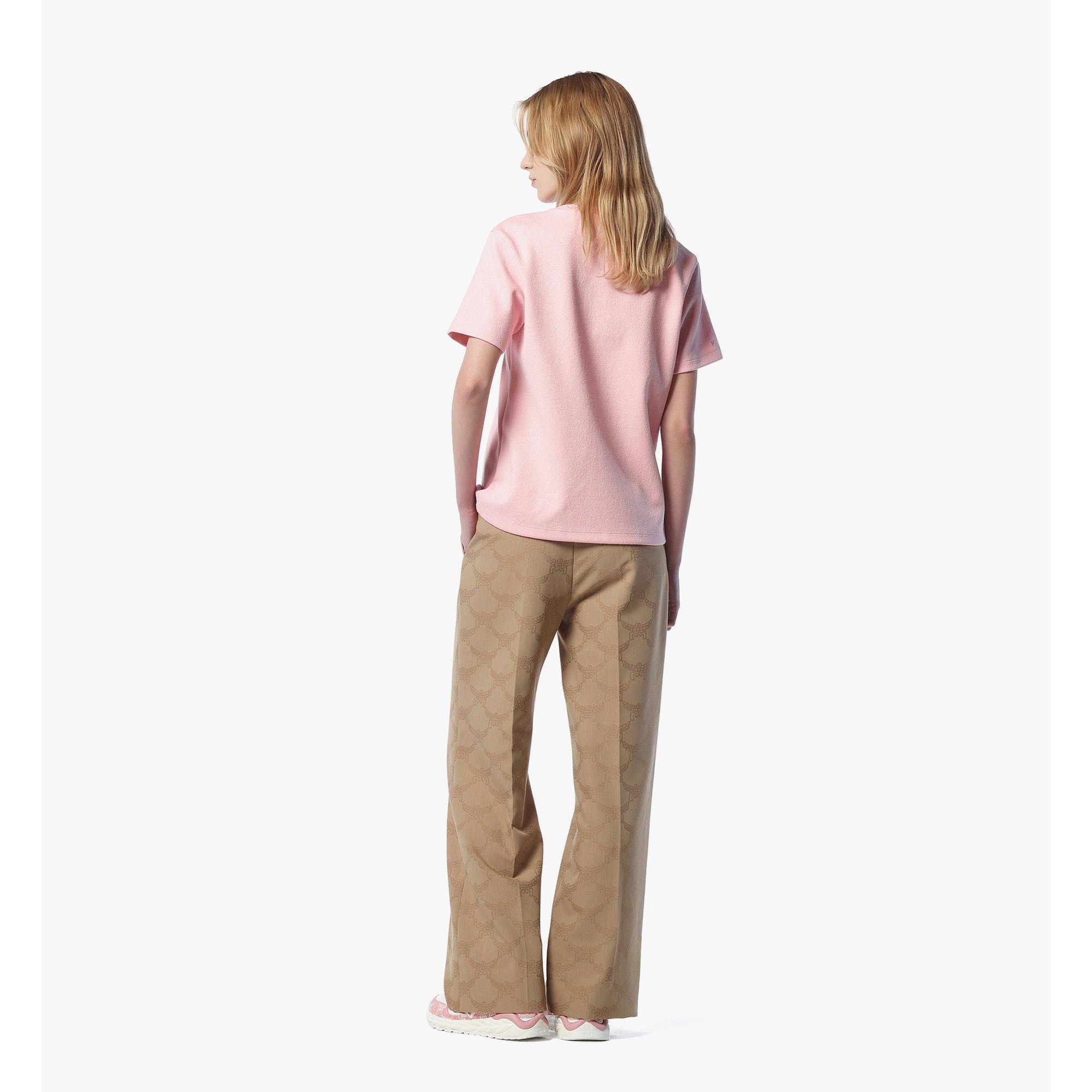 Women Year Of The Snake Bouclé T-shirt - Soft Pink