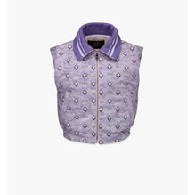 Women Golf In The City Padded Vest - Purple Rose