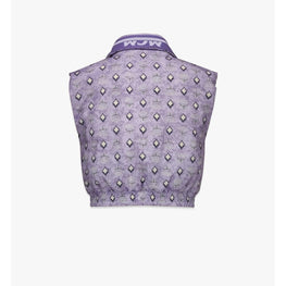 Women Golf In The City Padded Vest - Purple Rose