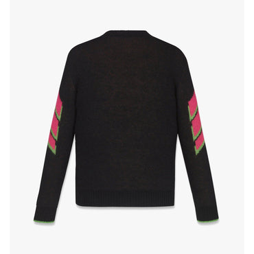 Men MCMotor Jacquard Sweater - Black