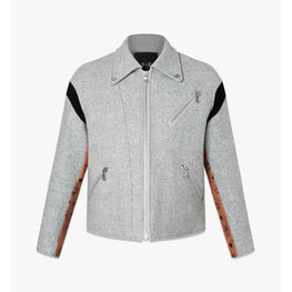 Men PHENOMENON+MCM Rider Jacket - Grey