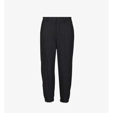 Men Wool Sweatpants - Black