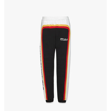 Men PHENOMENON+MCM Tricolor Sweatpants - Black