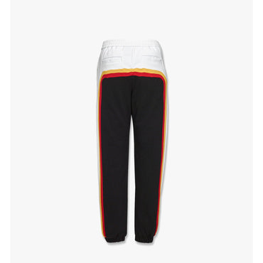 Men PHENOMENON+MCM Tricolor Sweatpants - Black