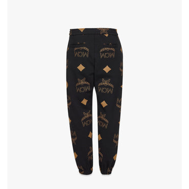 Men PHENOMENON+MCM Big Visetos Sweatpants - Black