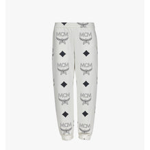 Men PHENOMENON+MCM Big Visetos Sweatpants - White