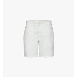 Men Cubic Monogram Yacht Shorts - Blanc De Blanc