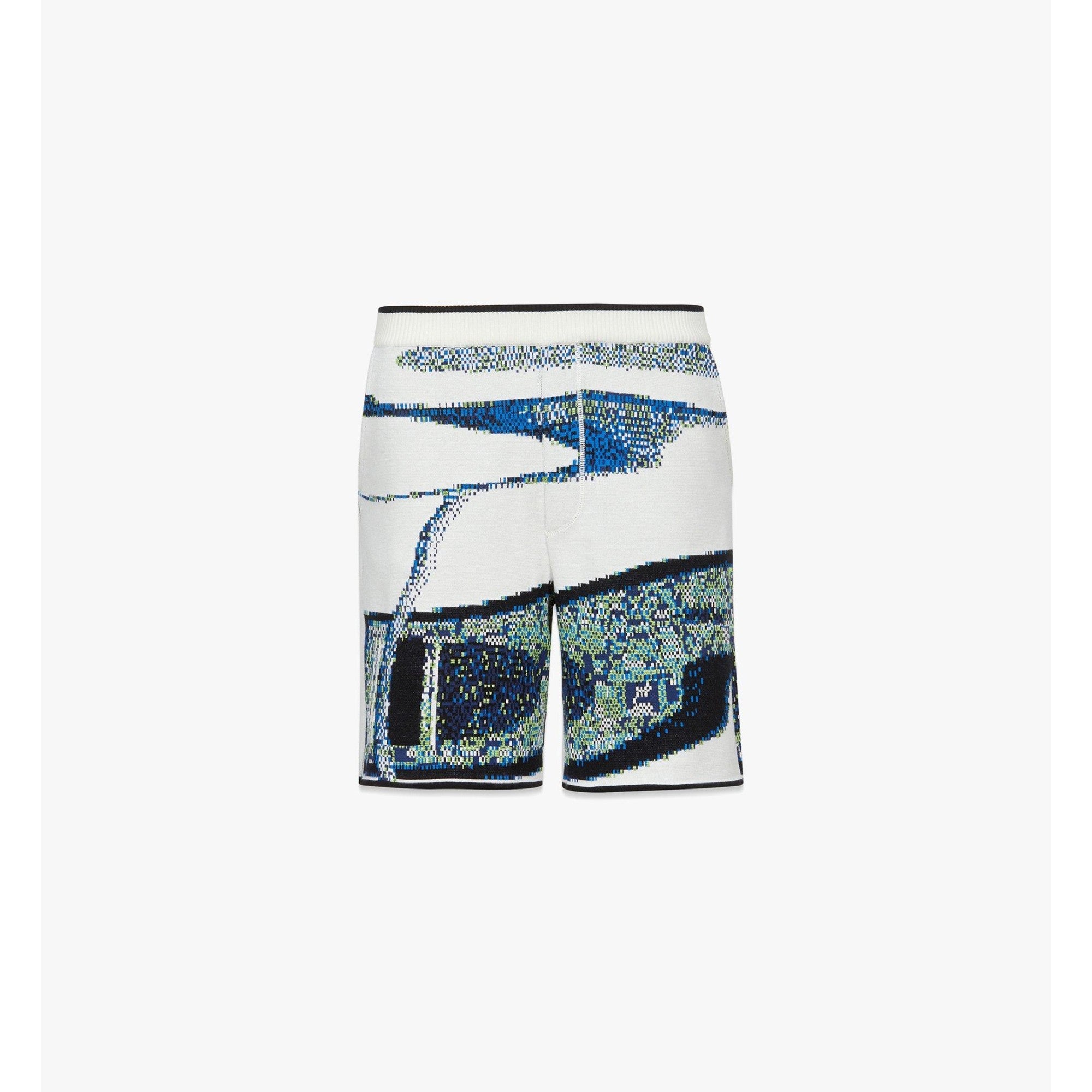 Men Meta Ocean Jacquard Shorts - Multi