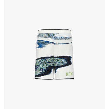 Men Meta Ocean Jacquard Shorts - Multi