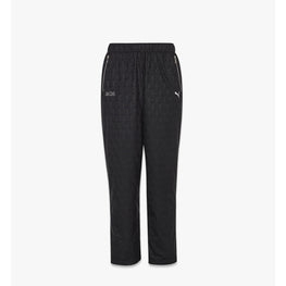 Men MCM x PUMA Cubic Jacquard Track Pants - Black