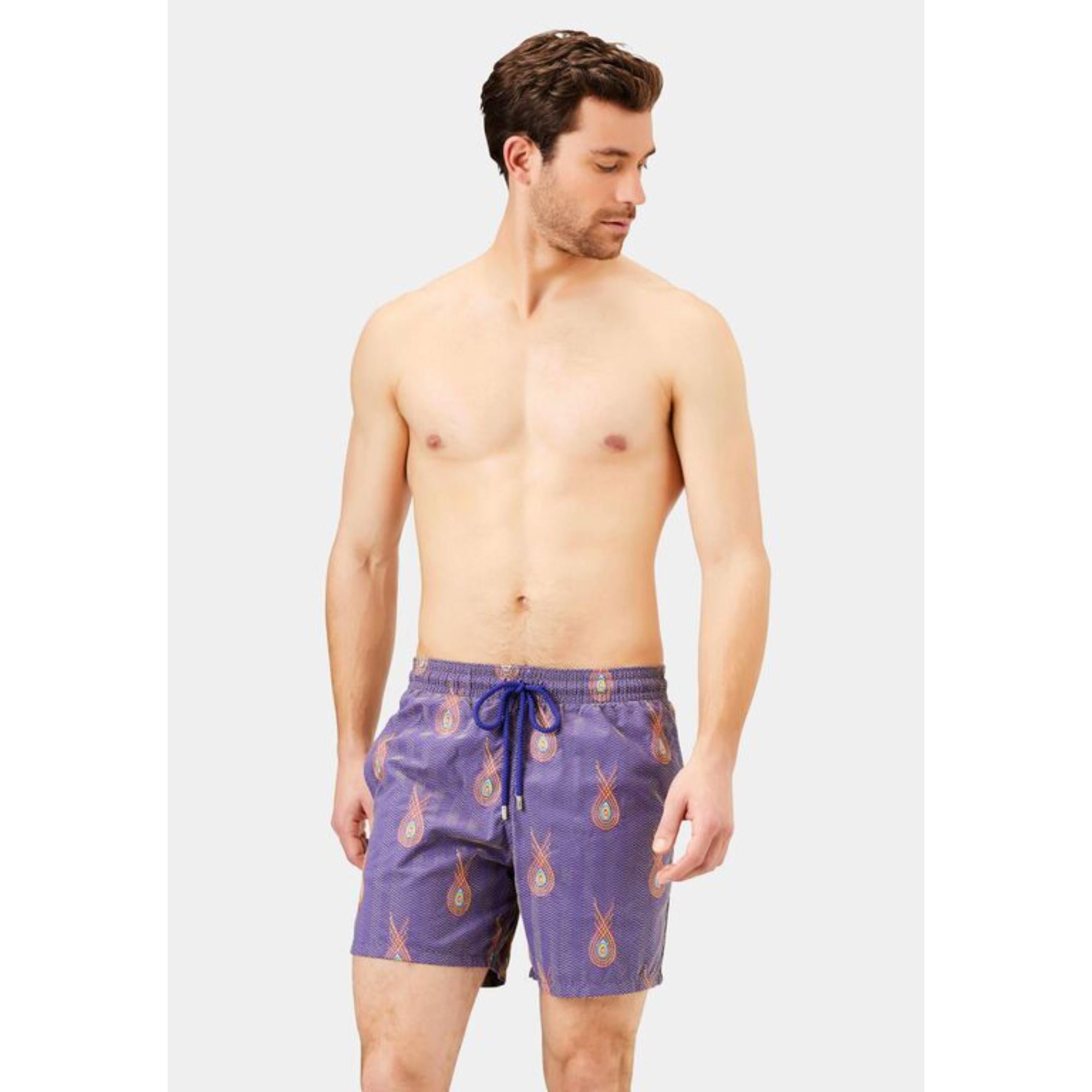 Purple Men Mistral Swimsuit