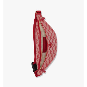 Men Himmel Belt Bag in Lauretos Jacquard - Valentine Red